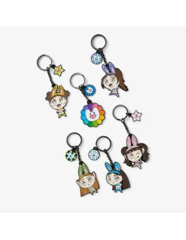 NewJeans MURAKAMI Goods - METAL KEYRING