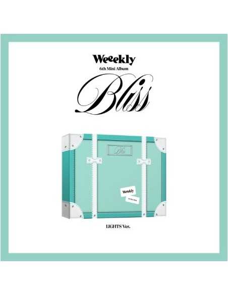 Weeekly 6th Mini Album - Bliss (LIGHTS Ver.) CD + Poster