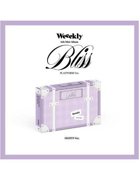 [Smart Album] Weeekly 6th Mini Album - Bliss (LIGHTS Ver.) Platform Ver.