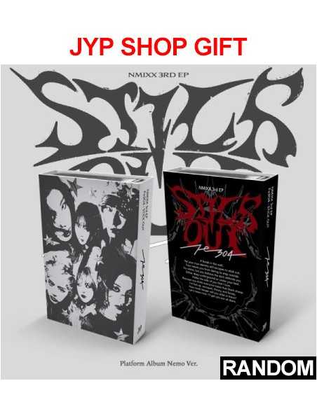 [JYP Shop Gift][Smart Album] NMIXX 3rd EP Album - Fe3O4: STICK OUT (Random Ver.) Platform Album Nemo