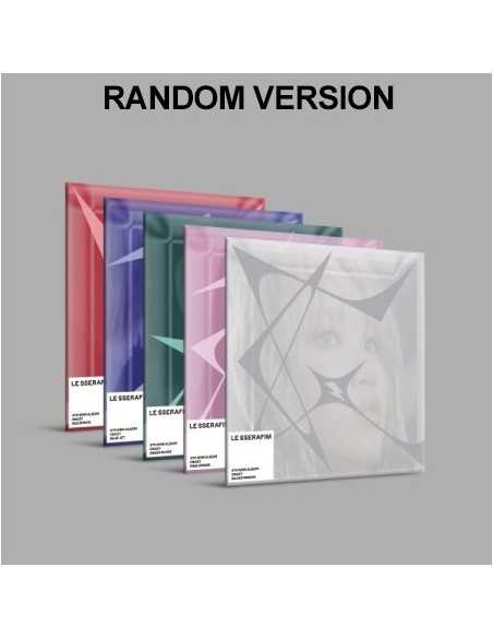 [COMPACT] LE SSERAFIM 4th Mini Album - CRAZY (Random Ver.) CD