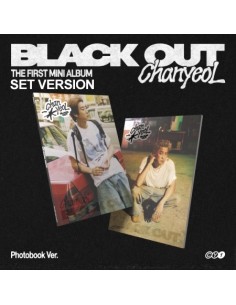 [Photobook][SET] CHANYEOL 1st Mini Album - Black Out (SET...