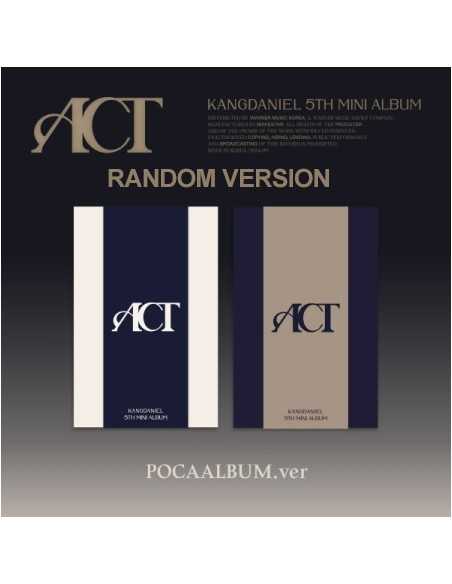 [Smart Album] KANG DANIEL 5th Mini Album - ACT (Random Ver.) POCA ALBUM