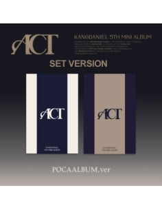 [Smart Album][SET] KANG DANIEL 5th Mini Album - ACT (SET...