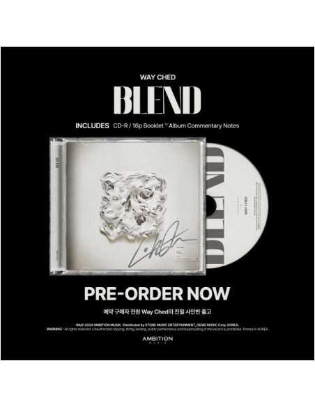 WAY CHED Album - BLEND CD
