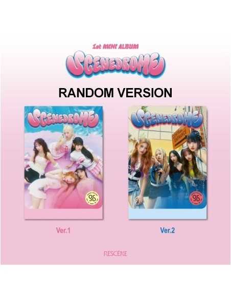 [Smart Album] RESCENE 1st Mini Album - SCENEDROME (Random Ver.) PLVE