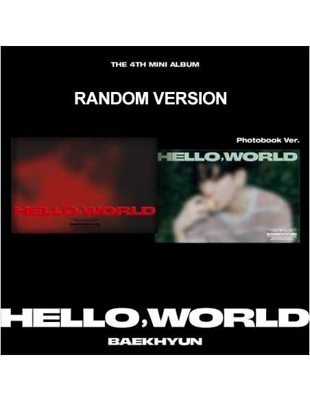[Photobook] BAEKHYUN 4th Mini Album - HELLO, WORLD (Random Ver.) CD