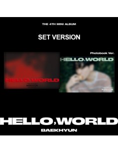 [Photobook][SET] BAEKHYUN 4th Mini Album - HELLO, WORLD...