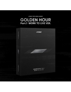 ATEEZ 10th Mini Album - GOLDEN HOUR PART.1 WORK TO LIVE...