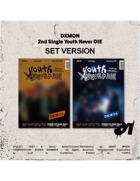 [SET] DXMON 2nd Single Album - Youth Never DIE (SET Ver.) 2CD