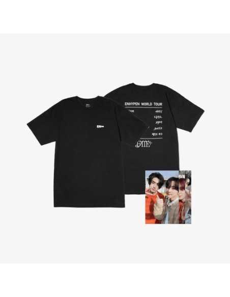 ENHYPEN FATE PLUS US Goods - Tour Routing T-Shirt kpoptown.com