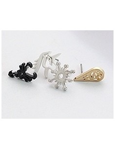 [EX83] EXO EXO-K  EXO-M Unique Emblem Earring 2