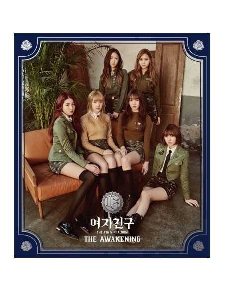 GFRIEND 4th Mini Album- THE AWAKENING (MILITARY VER.) CD + Poster