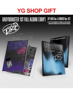 [YG Shop Gift][SET] BABYMONSTER 1st Album - DRIP (BINDER...