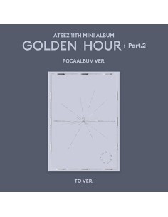 [Smart Album] ATEEZ 11th Mini Album - GOLDEN HOUR :...