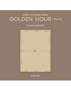[Smart Album] ATEEZ 11th Mini Album - GOLDEN HOUR :...