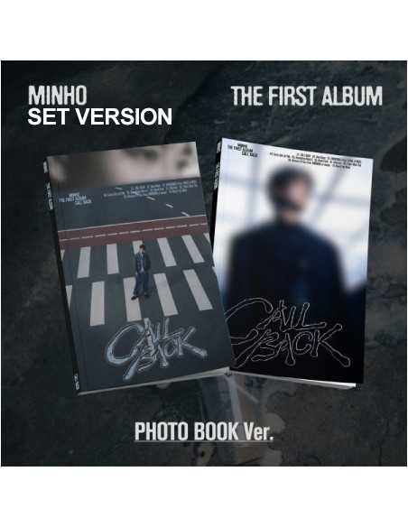 [Photobook][SET] MINHO 1st Album - CALL BACK (SET Ver.) 2CD