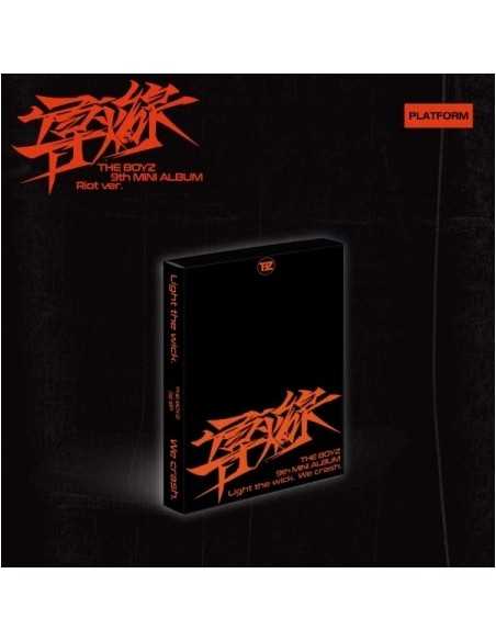 [Smart Album] THE BOYZ 9th Mini Album - 導火線 (Riot Ver.) Platform Album