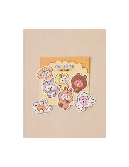 BT21 Baby Pluppy Goods - Sticker Pack Set