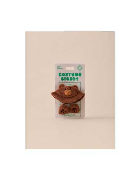 BT21 Baby Pluppy Goods - Costume Closet Bear Bucket Hat Set