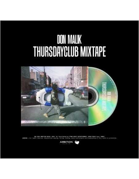 DON MALIK Album - THURSDAYCLUB MIXTAPE CD
