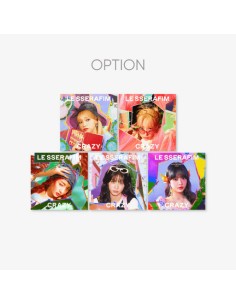 Japanese Edition] LE SSERAFIM 3rd Single Album - CRAZY