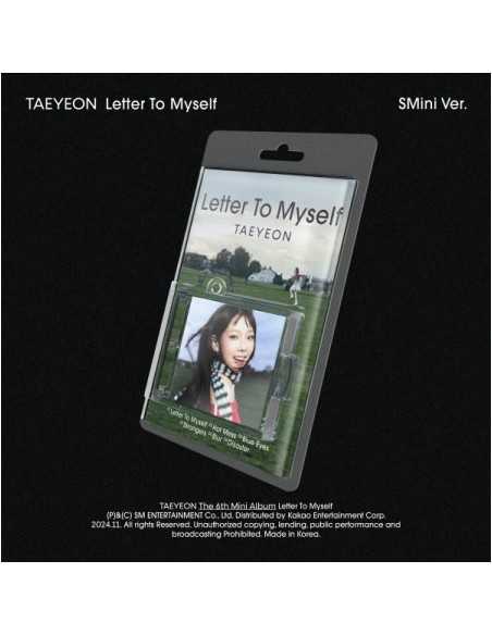 [Smart Album] TAEYEON 6th Mini Album - Letter To Myself [SMini Ver.]