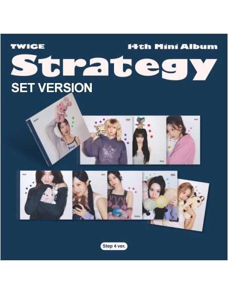 [Step 4][SET] TWICE 14th Mini Album - STRATEGY (SET Ver.) 9CD