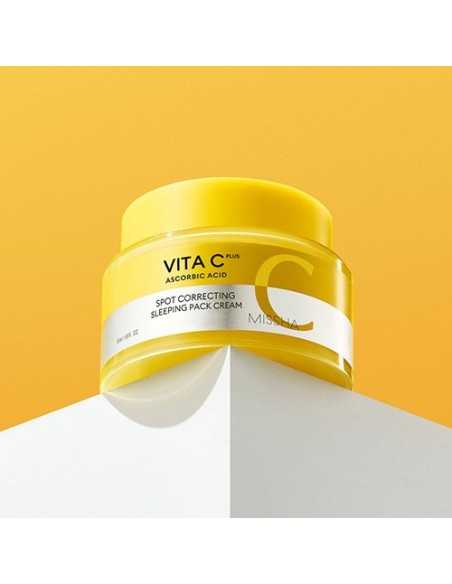 [MISSHA] Vita C Plus Sleeping Pack Cream 50ml