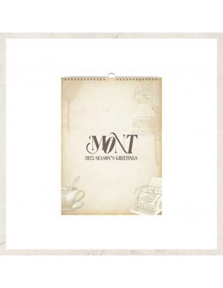 M.O.N.T 2025 SEASON'S GREETINGS Goods - Wall Calendar