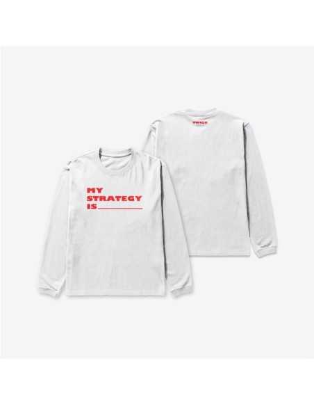 TWICE STRATEGY POP-UP In SEOUL GOODS - LONG SLEEVE T-SHIRT LOGO Ver.