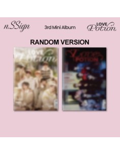 n.SSign 3rd Mini Album - Love Potion (Random Ver.) CD