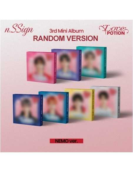 [Smart Album] n.SSign 3rd Mini Album - Love Potion (Random Ver.) NEMO ALBUM