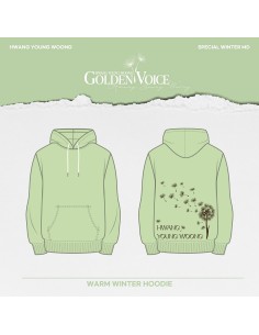 HWANG YOUNG WOONG GOLDEN VOICE Goods - WARM WINTER HOODIE