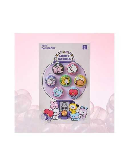 BT21 Lucky Gatcha Goods - minini Mini Can Badge Set
