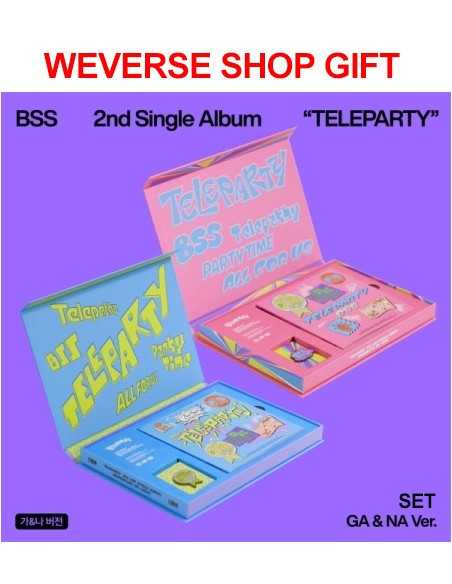 [Weverse Shop Gift][SET] BSS 2nd Single Album - TELEPARTY (SET Ver.) 2CD