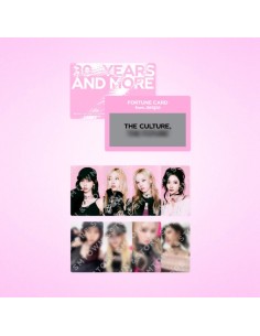 aespa SMTOWN LIVE 2025 FORTUNE SCRATCH CARD SET