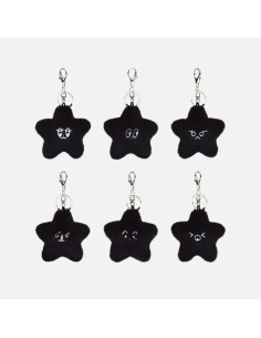 NCT 127 THE MOMENTUM Goods - BLACK STARFISH DOLL KEYRING