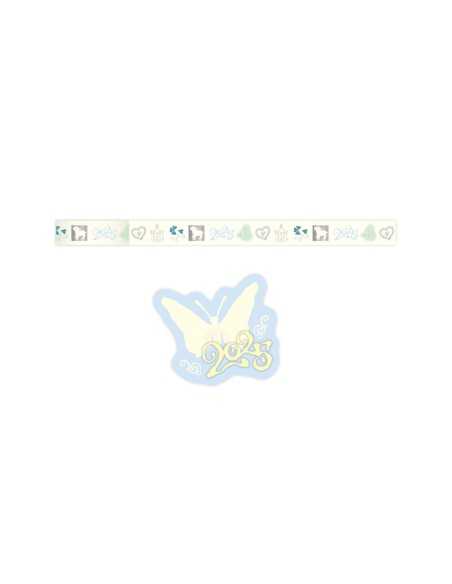 LE SSERAFIM 2025 SEASON’S GREETINGS POP-UP - Masking Tape + Magnet Set