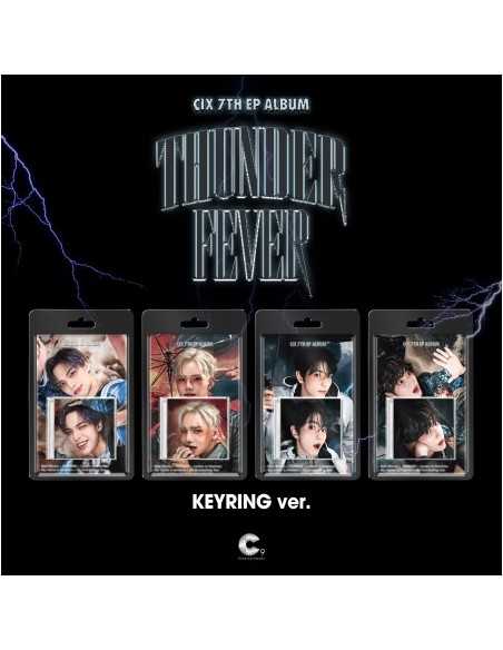 [Smart Album] CIX 7th Mini Album - THUNDER FEVER (Random Ver.) Keyring Album