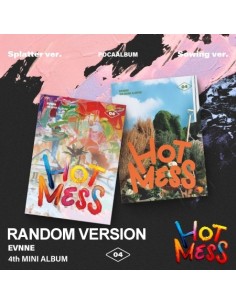 [Smart Album] EVNNE 4th Mini Album - HOT MESS (Random...