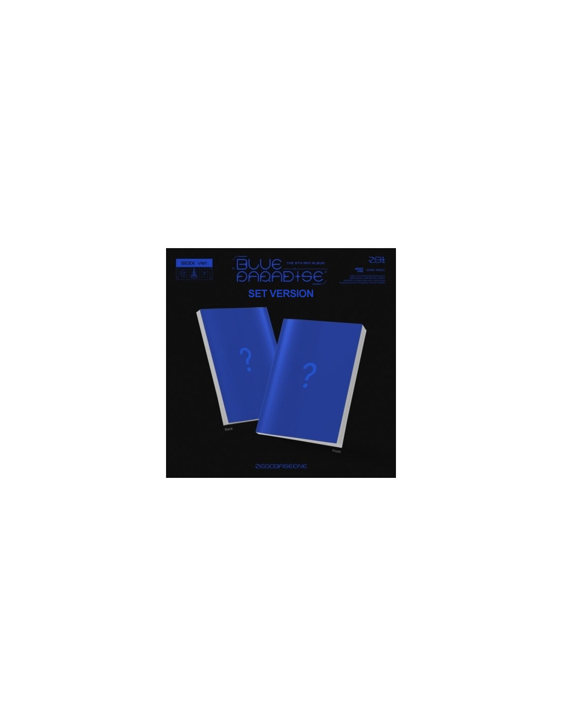 ZEROBASEONE, ZB1 - ZEROBASEONE BLUE PARADISE 5th Mini Album