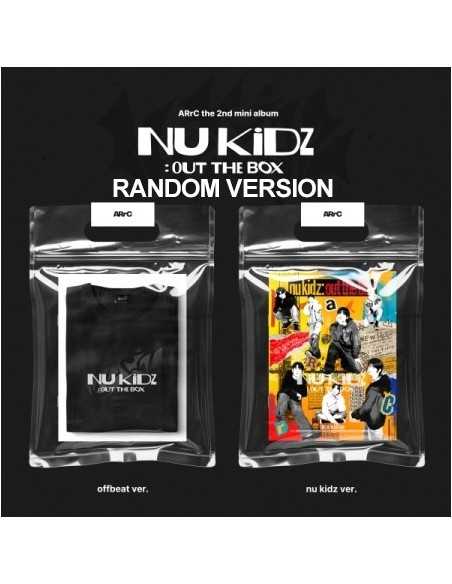 ARrC 2nd Mini Album - nu kidz: out the box (Random Ver.) CD