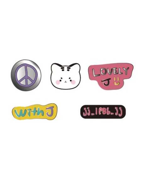 KIM JAE JOONG J-Party HOME Goods - BADGE SET