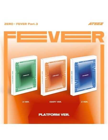 [Smart Album][SET] ATEEZ Album - ZERO : FEVER Part.3 (SET Ver.) 3PLATFORM VER.