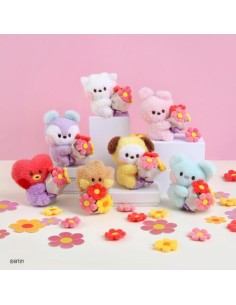 BT21 X Monopoly Collaboration - minini Plush Keyring...
