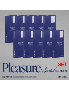[BLUE][SET] TREASURE Special Mini Album - PLEASURE (SET)...