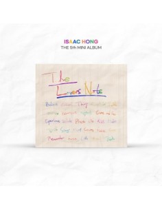 ISAAC HONG 5th Mini Album - The Lovers Note CD