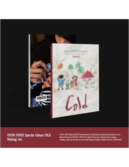 YOUNG POSSE Special Album - COLD (Making Ver.) CD kpoptown.com