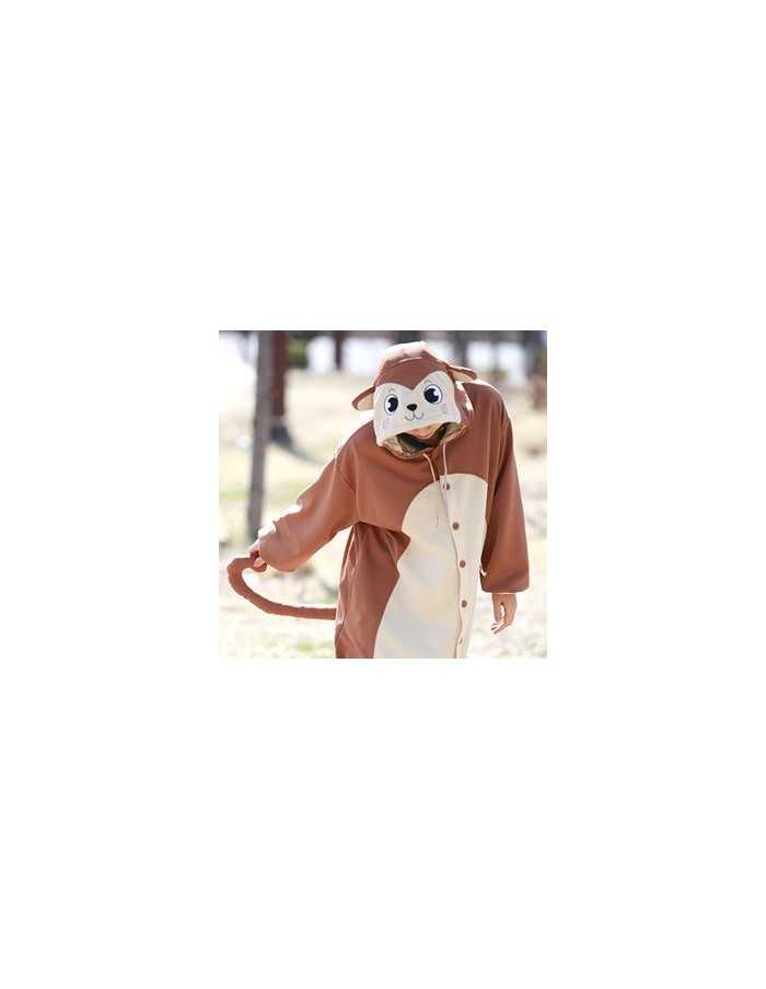 [PJA12] Animal Pajamas - Brown Monkey